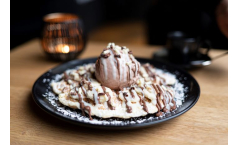 Schoko-Bananen-Waffel